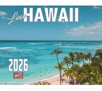 2026 Hawaii Wall Calendar 16-Month X-Large Size 14x22, Beach Calendar by The KING Company-Monster Calendars