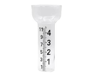 2026 High-Quality Rain Gauge with Precise Measuring Scale for Exact Rainfall Measurement Outdoor (White2, 17.5 cm)