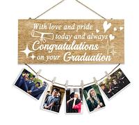 2026 High School College Graduation Gifts Congratulations Gift Graduation Picture Frame Graduation Presents for Daughter Sister Niece Granddaughter (Yellow)
