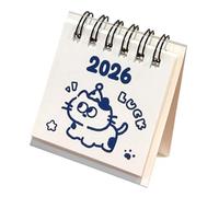 2026 Horse Desk Calendar Small Portablily Monthly Planner Friendly Paper Home Office Decoration Compacts Anniversary Theme Calendar