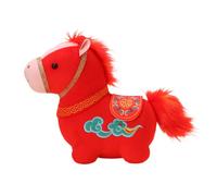 2026 Horse Mascot Plush Auspicious Cloud Chinese Cute Soft Decorations