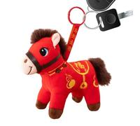 2026 Horse Mascot Plush | Cute Portable Soft Animal Keychain - Horse Stuffed Animal | for Cars Bags Shop Window Home School Offices Cafes Bookstores Sofas Bookshelves Display Cases Beds