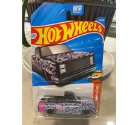 2026 Hot Wheels 1983 Chevy Silverado Black Widow HW Truckin' Along