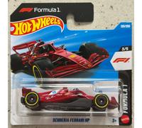 2026 Hot Wheels SCUDERIA FERRARI HP FORMULA 1 TEAM Short Card with Protector F1