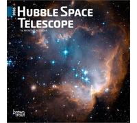 Hubble Space Telescope | 2026 7 x 14 Inch (Hanging) Monthly Mini Wall Calendar | BrownTrout | Science Astronomy Technology