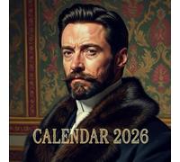 2026 Hugh Royal Calendar: Funny Celebrity General & King Digital Artwork for Women, Men