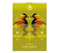 2026 I Like Birds A3 Family Planner Organiser Wall Calendar