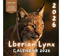 2026 Iberian Lynx Calendar: Close Up Portraits of the Elusive Cat