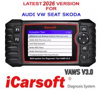 2026 iCARSOFT VAWS V3.0 - FOR AUDI VW SEAT SKODA BENTLEY DIAGNOSTIC SCANNER TOOL