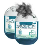 2026 Indoor Air Purification Dust Removal Magic Box, 120g Multi-functional Air MagicBox Cleaner, AirDust Removal Magic Box, For Continuously Purifying theAir, Plant-Based Formula (2pcs)