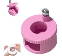 2026 Innovative Rotating Cat Eye Magnet, Automatic Glass Bead Suction of Cat Eye Nail,Beginner Friendly Nail Tool Uniform Magnetic,Easily DIY Glossy Cats Eyes Effect,Quickly Glass Bead (Pink)