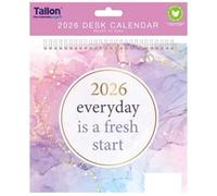2026 Inspirational Quotes Every Day Is A Fresh Start Calendar Planner Month to View Home Office Work
