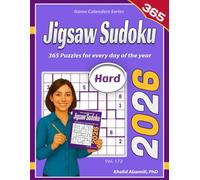 2026 Jigsaw Sudoku: 365 Hard (9x9) Puzzles for Every Day of the Year (Game Calendars Series)