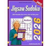 2026 Jigsaw Sudoku: 365 Medium (9x9) Puzzles for Every Day of the Year (Game Calendars Series)