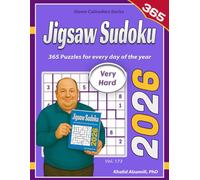 2026 Jigsaw Sudoku: 365 Very Hard (9x9) Puzzles for Every Day of the Year (Game Calendars Series)