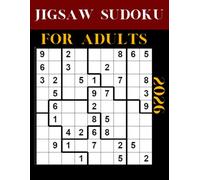 2026 jigsaw sudoku For Adults: Easy to Hard Irregular Sudoku Puzzles