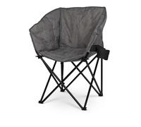 2026 Kampa Tubb Lightweight Folding Comfy Camping Chair - Grey