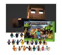 2026 Kids Christmas Minecraft Figures Advent Calendar Toys Xmas Gifts