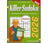 2026 Killer Sudoku: 365 Medium (9x9) Puzzles for Every Day of the Year (Game Calendars Series)