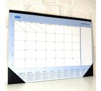 2026 Large Desk Wall Planner with Notes Section Jan-Dec 12 Months Calendar A2 Size (42cm x 58.6cm)