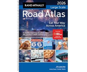 2026 Large Scale Road Atlas (Large Print): Lsra (Rand McNally Large Scale Road Atlas USA)