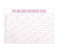 2026 Large Wall Calendar 4x3 Ft Full Year Annual Wall Planner with Colour Coded Grid for Office Home Family Schedule, Reusable Yearly Planning Poster (B)