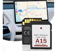 2026 Latest A15 Navigation SD Card Map for Ford/Lincoln, F150 Escape Explorer Focus Fusion Expedition Edge Mustang MKC MKS MKZ MKX Sync Navigation Accessories Update USA/Canada Maps, GM5T-19H449-AJ