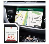 2026 Latest A15 Navigation SD Card OEM#GM5T-19H449-AJ,SD Card Coverage Canada USA for Car GPS Navigation System,Car Accessories Compatible with Ford 2013-2015 C-Max Lincoln 2015 MKC