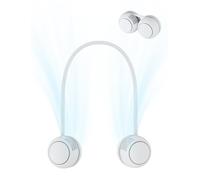 【2026 Latest Model】Ultra Mini Size・Foldable Storage Possible Neck Fan・Portable・Small・Mini・Portable Fan・Ultra-Lightweight・Bladeless・Quiet・Compact・Large Airflow・Hands-Free Fan・Mobile Fan・360° Free