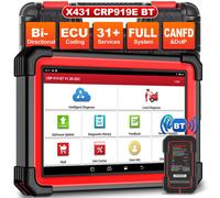 2026 LAUNCH X431 CRP919E BT Car Diagnostic Tools CAN FD DOIP ALL Systems ECU Coding Active Test 31 Resets DBScar VII OBD Scanner EU UK Version