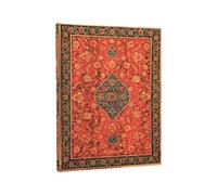 2026 Layla (Persian Poetry) Ultra 12-month Vertical Hardcover Flexi Dayplanner 2026 (Elastic Band Closure)