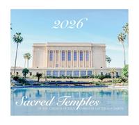 2026 LDS Sacred Temples Wall Calendar With Pictures of Inspiring LDS Temples & Important Dates (2026)