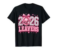 2026 Leavers Senior Graduation Prom Disco Ball Bow Outfits T-Shirt