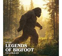 2026 Legends of Bigfoot | 12" x 12" | Wall Calendar