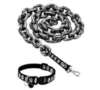 2026 Lightweight Plastic Lead for Small Dogs Cats Daily Outdoor Walks Comfortable Smooth Design without Zip Funny Giant Chain Effect Robust Easy to Clean