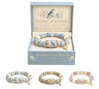 2026 Limited Edition Bluebird Blessings Bracelet, Hummingbird Butterfly Blessing Bracelet, Inspirational Bird Charm Bracelet, New Beginnings Inspirational Blessings Jewelry Gift for Women (#A)