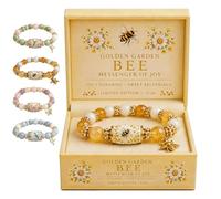 2026 Limited Edition Hummingbird Bracelets for Women, Blessing Birds Bracelet with Gift Box, Inspirational Hummingbird Strength Beaded Bracelets, Spring Blessings Jewelry for Women (#A,One Size)