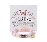2026 Limited Edition Hummingbird Cardinal Butterfly Bracelet for Women | Blessings Elastic Beaded Bracelet Hope Bird Inspirational Jewelry