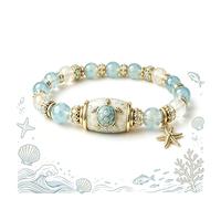 2026 Limited Edition Sea Turtle Blessings Bracelet, Animal Tracking Bracelet, Protection, Longevity, Safe Journey and Peace, Inspirational Meaningful Gift for Women Mom Friends (Sea Turtle)
