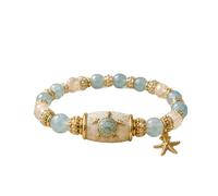 2026 Limited Edition Sea Turtle Blessings Bracelet, Bead Animal Bracelets, Protection, Longevity, Safe Journey and Peace, Inspirational Gift for Sister, Daughter, Best Friend (Sea Turtle)