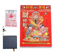 2026 Lunar Wall Calendar - 29.7 cm Tear Off Daily Planner, Annual Programme Of The Chinese To Schedule Festival Appointments