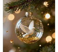 2026 Marine & Forest Life Glass Decoraton Collection,Wildlife Wonders Collection Crystal Glass Ornament,Nature-Inspired Glas-s Decorations for Holiday Décor & Seasonal Gifts