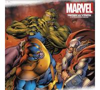 2026 Marvel Heroes vs Villains Wall Calendar