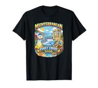 2026 Mediterranean Family Cruise Travel Adventure Souvenir T-Shirt