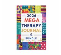 2026 Mega Therapy Journal A5 Mental Health Planner Workbook Bundle 124 Pages