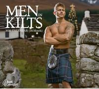 2026 Men In Kilts Deluxe Wall Calendar | Kilted Guys | Hot Scottish Boys | 12" x 13.3" | Plastic Free | 16-Month | Plastic Free | Home & Office Organizer | Monthly View | Major Holidays
