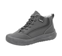 2026 Men Outdoor Winter and Versatile Shoes Thick Boots Chukka Durable Lightweight Warehouse City Walking Desert Suede Casual Commute (16) Grey