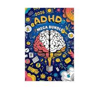 2026 Mental Health 7-in-1 Ultimate Set Planner - 300 Pages Versatile ADHD Self Management Planner Self-Care Diary, Fitness Tracker, Target Planner, Reading Notes and Student Schedule Notebook p