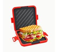 2026 Microwave Toastie Sandwich Maker, Silicone Toasted Sandwich Maker - Compact Microwave Toastie Maker UK, Ideal for Quick Snacks - Perfect Micro Toastie Microwave Maker
