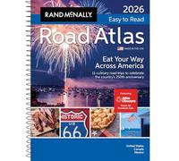 2026 Midsize - EasyFinder Road Atlas - Spiral (Large Print): DRAM